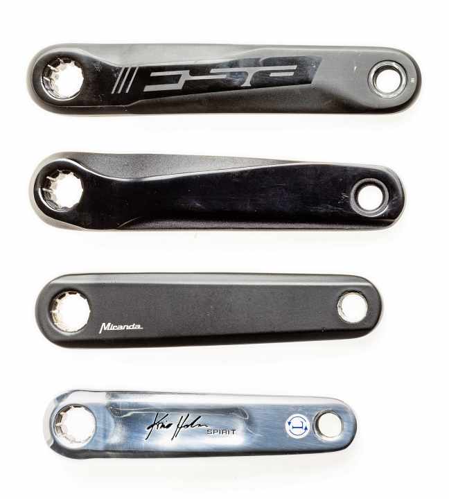 The right crank length