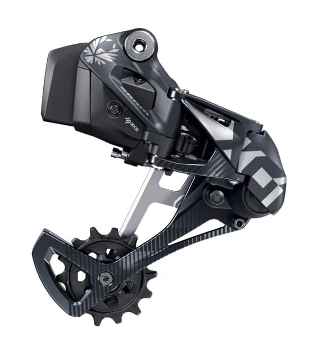 The lithium-ion batteries installed in electrical components, such as in Sram AXS derailleurs, show less power even at 10 degrees.