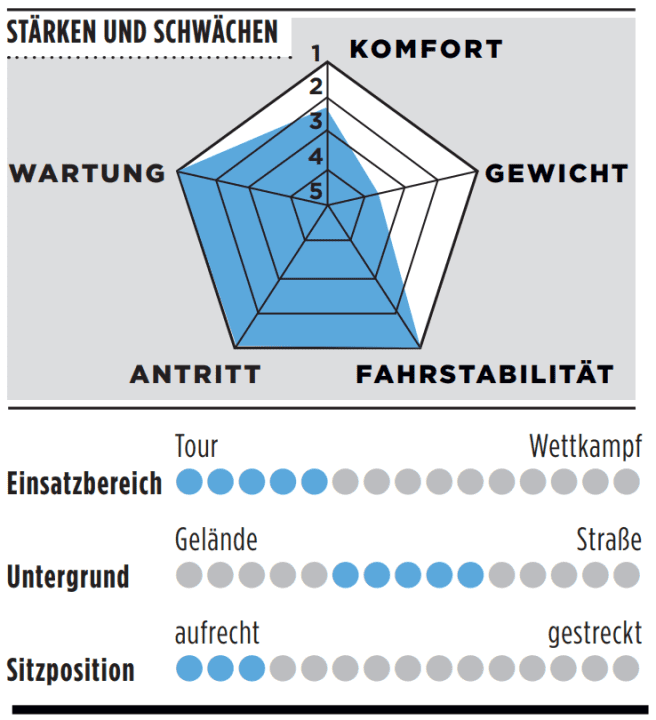 Stärken, Schwächen und weitere Details zum Cube Nuroad Race FE