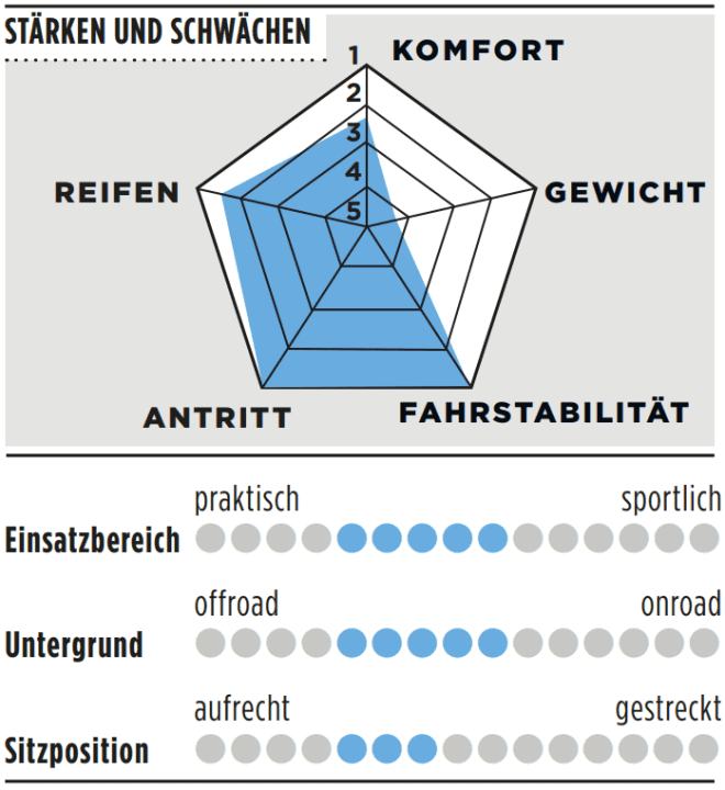 Stärken, Schwächen und weitere Details des Rondo Ruut Al 1