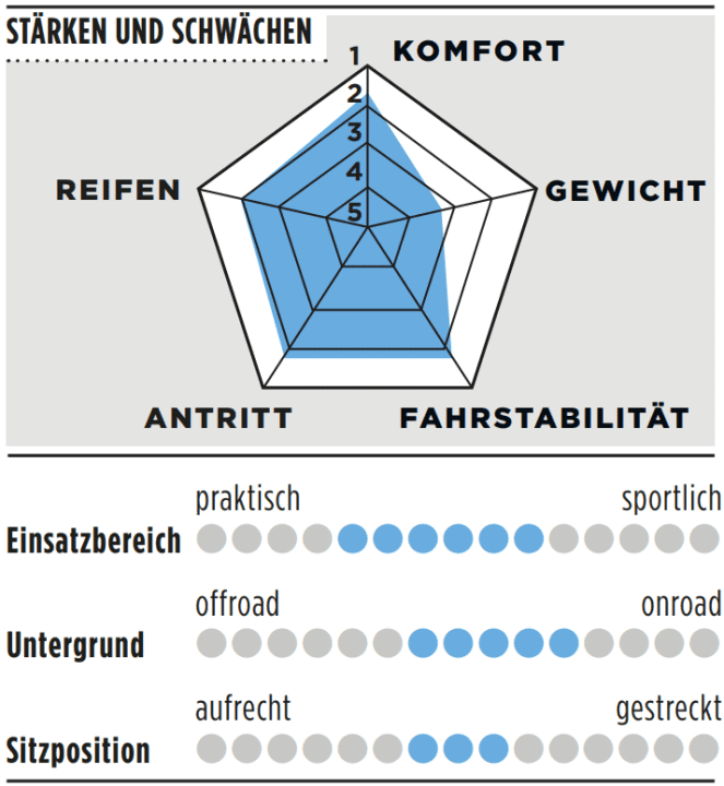 Strengths, weaknesses and other details of the Giant Revolt Advanced 2.
