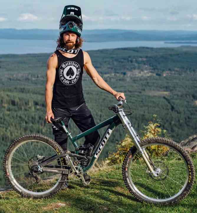 145,000 followers: Swede Gustav Gullholm (@Dangerholm) specialises in elegant custom bikes with a clean look. 