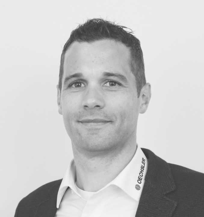 Markus Bischoff, Oechsler (3D-Druck): "Die Krise hat vielen Firmen aufgezeigt, wie abhängig wir von Fernost sind. 3D-Druck in Deutschland macht Unternehmen flexibler und erspart ihnen lange Lieferzeiten. Doch das ist nicht alles. 3D-Druck lässt spezielle Verfahren zu – z. B. in Sachen Individualität. Wir drucken aktuell Sattelpolster für Specialized. Denkbar sind in Zukunft auch Griffe, Helme oder Schoner. Hierfür ist der 3D-Druck wie gemacht."