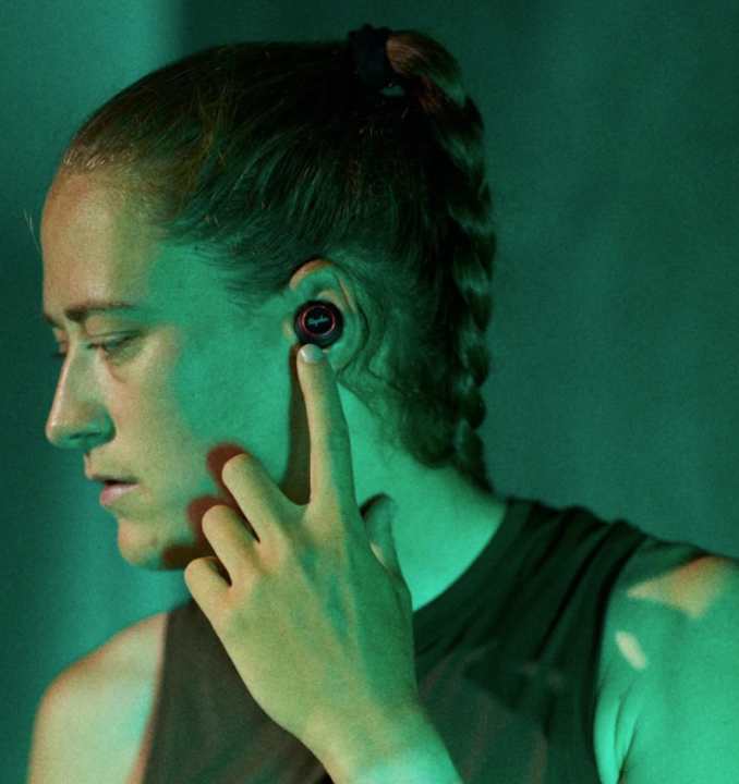   A simple tap is all it takes to stop playback or skip songs.