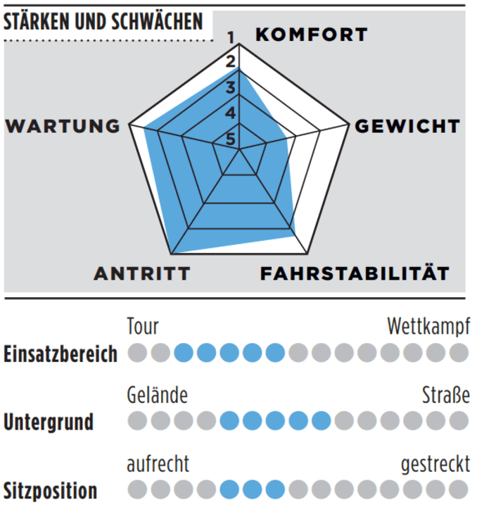 Stärken, Schwächen und weitere Details zum Giant Defy Advanced 0
