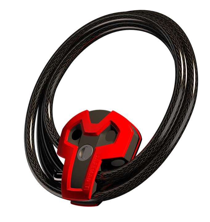   Durch das aufrollbare Kabel kann das Safeman T kompakt transportiert werden.