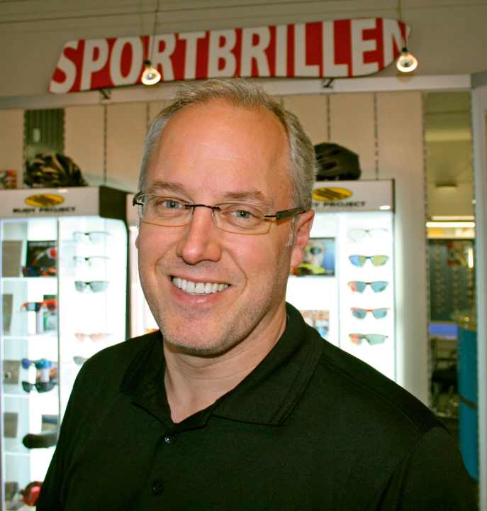 Jens Heymer, Experte für Radbrillen