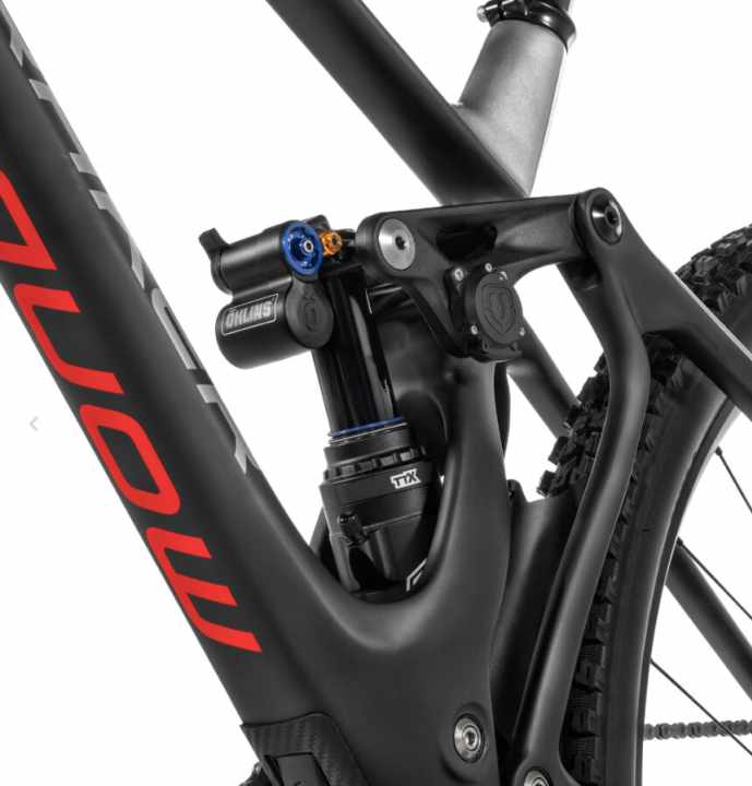   The MIND sensor is much less conspicuous on the rear triangle than on the fork.