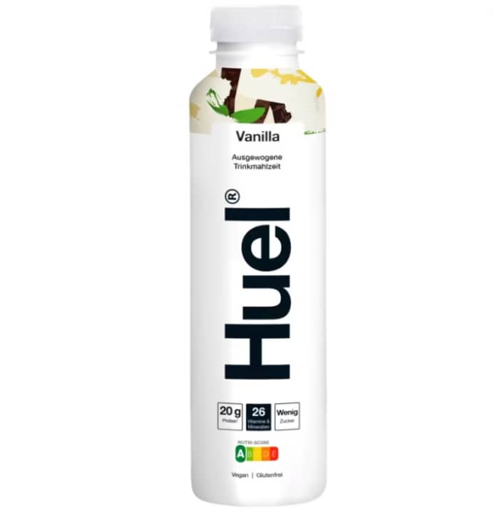Has the fewest calories: 400 Kcal per bottle (500 ml).