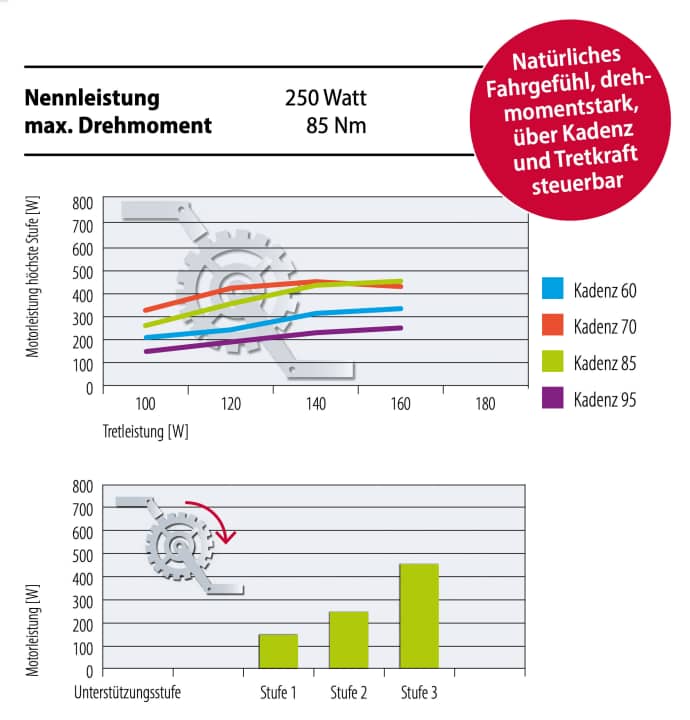 Tretleistung-Nennleistung-E-Bike-Diagramm