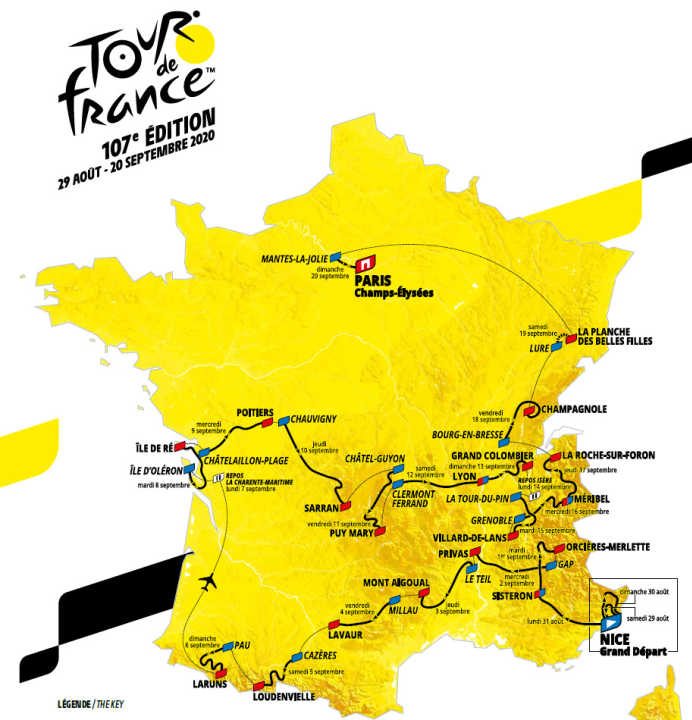 Tour de France 2020 nouveau