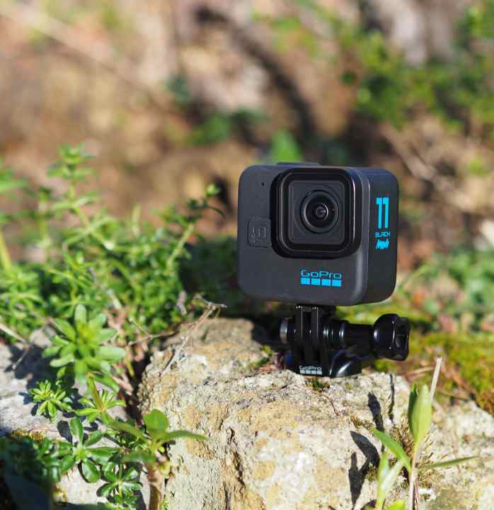 Klein, kompakt und Leistungsstark: Die Go Pro Hero 11 Mini kann fast so viel wie die reguläre Go Pro Hero 11.