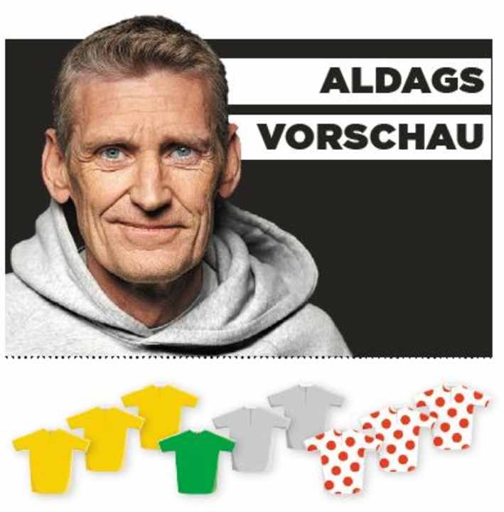 Diese Bedeutung misst Rolf Aldag der 20. Etappe für Gelb, Grün und Bergtrikot zu - je mehr farbige Trikots, desto größer die Bedeutung.