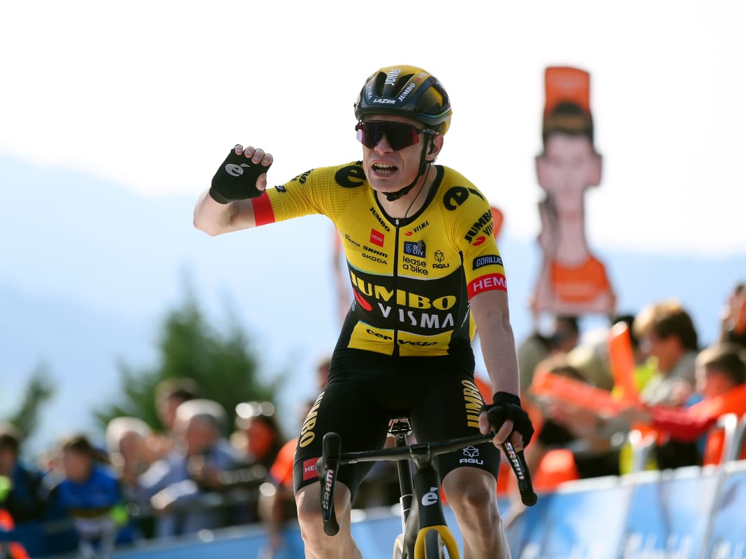 Vingegaard gewinnt dritte Etappe
