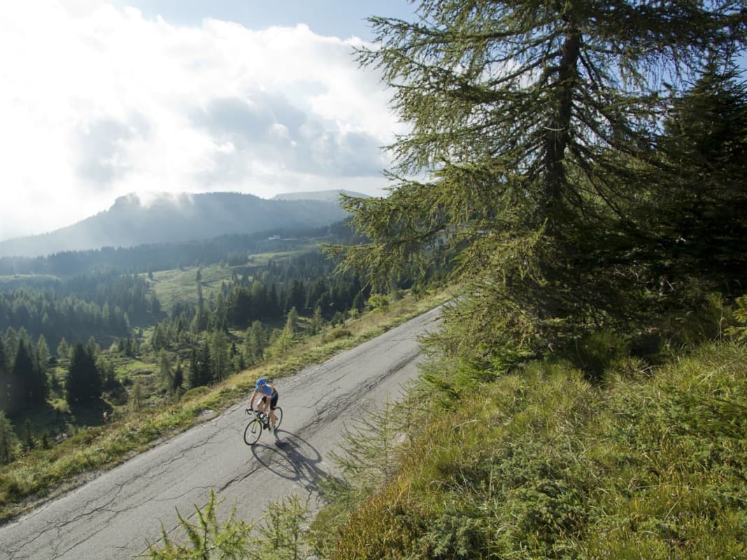 Vier Rennradtouren im Trentino - Kletterpartie rund um das Val Sugana