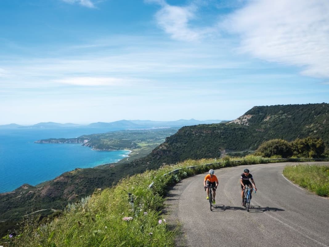 Vier Rennradtouren im Nordosten Sardiniens - Traumtouren auf der Mittelmeerinsel Sardinien
