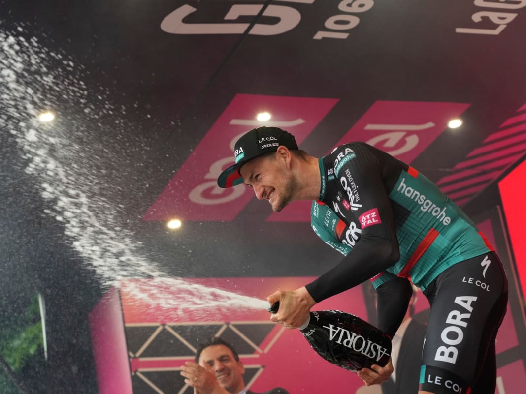 Nico Denz gewinnt 12. Giro-Etappe