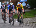 Schließlich setzen sich van Aert, van der Poel und Pogacar ab