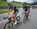 Nils Politt (devant, Bora-Hansgrohe), 29 ans, septième participation au Tour