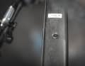 The battery is firmly installed in the down tube and is fixed in place with two screws.