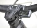 Well positioned behind the handlebars, but a bit basic: Shimano’s SCEN600 display.