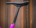 At 440 millimetres, the seat tube is very long, especially for a frame size, and restricts freedom of movement.