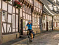The cycle tour starts and ends in Goslar with its beautiful historic town centre