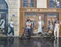Lyon is famous for the murals on its facades.