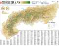 Marmota Verlag has once again published a map for fans of the Alps. 222 passes of the Alps...