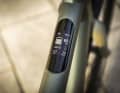 The built-in display is minimalist and even switches off whilst you’re riding. There’s no speedometer.