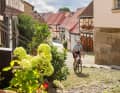Half-timbered houses from the 17th and 18th centuries adorn the old town centre of Königsberg