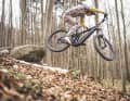 The Camo outfit in action. Here, however, not on my Specialized Stumpy Evo. But electrified.