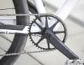 A large 40-tooth chainring ensures that the Canyon Roadlite 8 keeps up even at high speeds.