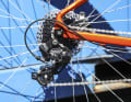 The eight gears on the cassette of the Cube Aim limit its suitability for touring.