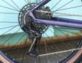 Die Sram SX Eagle Schaltung am Cube Hardtail bietet nicht genügend Übersetzungsbandbreite für anspruchsvolles Gelände.