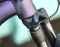 The RockShox suspension fork on the Cube Attention SLX can be locked from the handlebars.