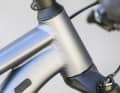 Der Aluminium-Rahmen des Cube Reaction SLX ist sauber verschweißt und besitzt eine integrierte Zugführung.