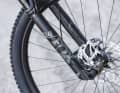 The Fox 34 Rythm offers 130 millimetres of travel but few adjustment options for damping.