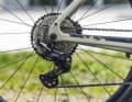 Die Shimano GRX Gruppe am Canyon Grizl CF 7 bietet zwölf Gänge aber keinen extraleichten Berggang á la MTB.