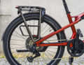 Neue Fahrradmodelle haben oft Träger mit integrierten Taschenaufnahmen verbaut, die auf die klassische Hakenlösung verzichten. Im Bild das QL-3.1-System von Ortlieb