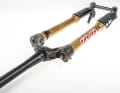 Made in Japan: The KYB, with a 160-millimetre stroke, is aimed at enduro riders. Price: 1,800 euros. A 170-millimetre version is in the pipeline.