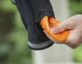 To wash the sock, the protector can be removed via a small slit on the inside.