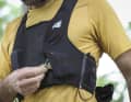 Insgesamt drei Schubtaschen und zwei RV-Fächer nehmen ordentlich Ladung auf. Achtung: Auf harte Gegenstände in den Taschen sollte man möglichst verzichten.