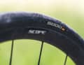 The 25-millimetre-wide tyres save a few grams, but make the ride a bit bumpy