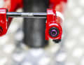 ​The new ZEB Ultimate now features the ABO (Adjustable Bottom Out): a stop buffer that can be adjusted using an Allen key to prevent the blade from bottoming out.