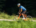A feisty character: Taming the F.5 whilst pedalling out of the saddle requires a bit of arm strength and body tension.