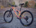 Filigram steel frame with short suspension travel and artistic paintwork: this is the new Zoceli Rutina.