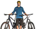 There are also suitable bikes for riders over 190 centimetres tall. We'll show you where!