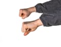 The sleeves on the Endura and Cube are quite short. If you stretch out on a step, for example, they slide up.