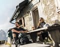 Welcome sprizz at an altitude of 2574 metres. We are about to embark on the most spectacular Enrosadira we have ever experienced.